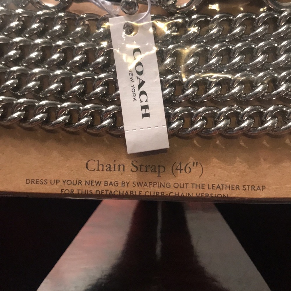 Coach NEW Chain Purse Strap